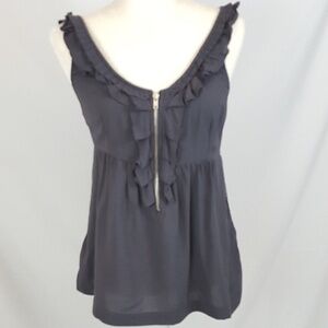 I Love H81 - Gray Zipper Front Tank
